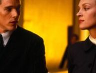 Ethan Hawke et Uma Thurman // Source : Bienvenue à Gattaca Ethan Hawke et Uma Thurman // Source : Bienvenue à Gattaca