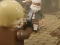 Resident Evil 4 en Lego // Source : YouTube Cara Aleatório