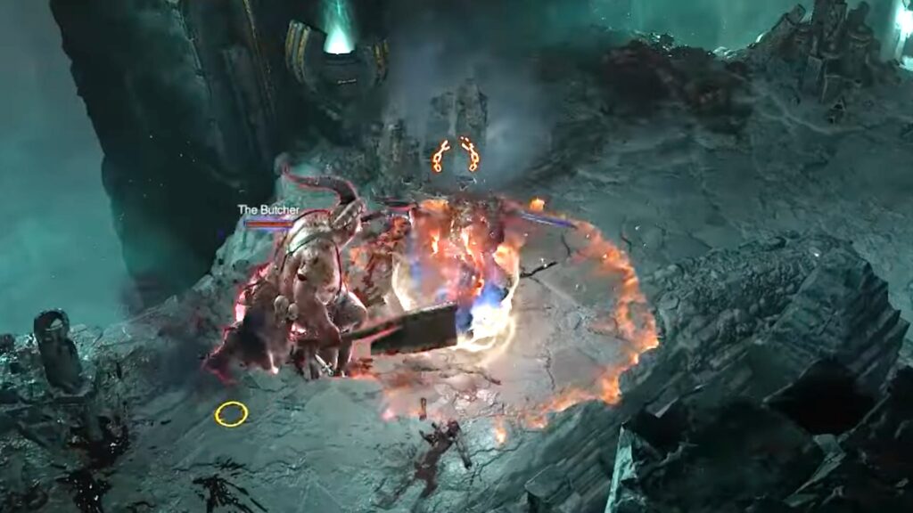 Le Boucher dans Diablo IV // Source : Capture YouTube Le Boucher dans Diablo IV // Source : Capture YouTube