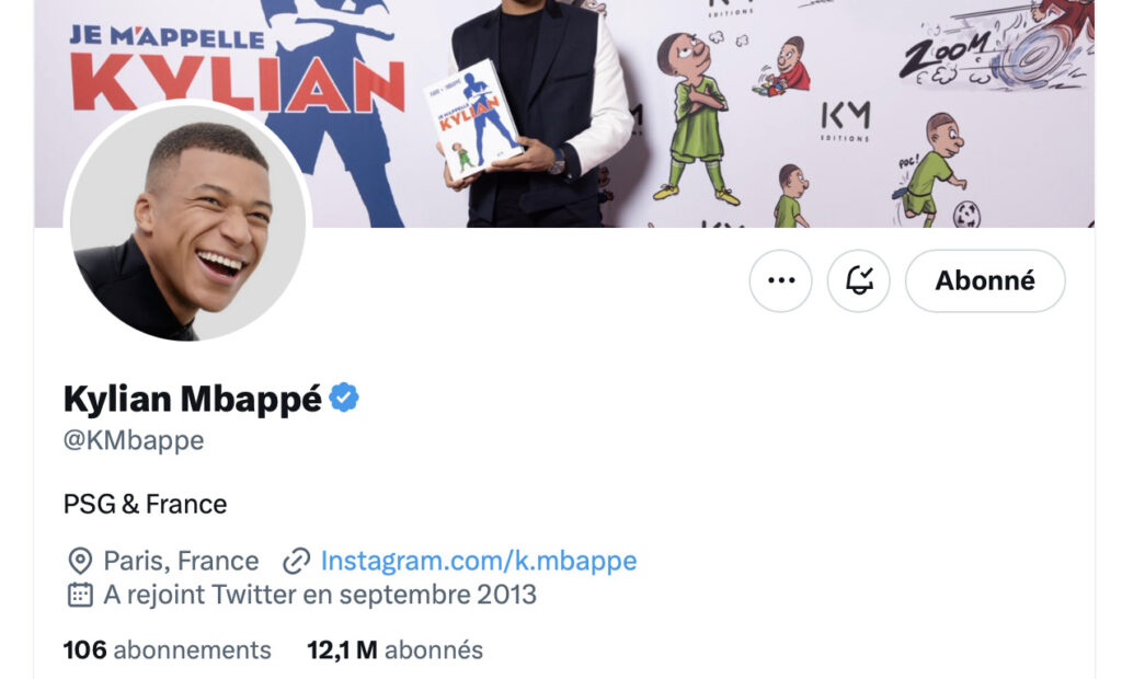 Aujourd'hui, Kylian Mbappé est certifié avec l'ancien système. En l'état, cela veut dire qu'il perdra son badge le 1er avril. // Source : Numerama Aujourd'hui, Kylian Mbappé est certifié avec l'ancien système. En l'état, cela veut dire qu'il perdra son badge le 1er avril. // Source : Numerama