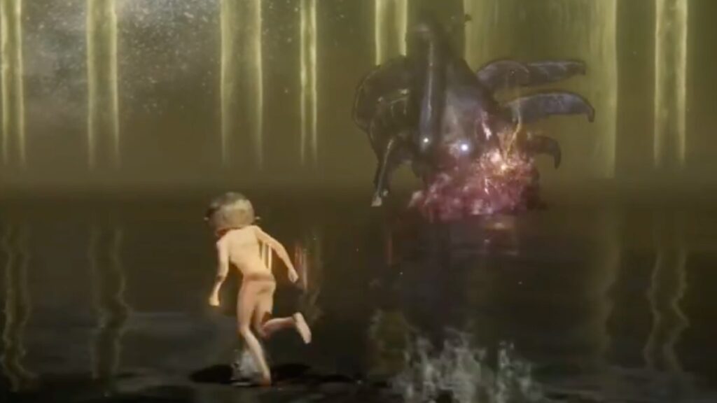 Let Me Solo Them face à la Bête d'Elden // Source : Capture YouTube Let Me Solo Them face à la Bête d'Elden // Source : Capture YouTube