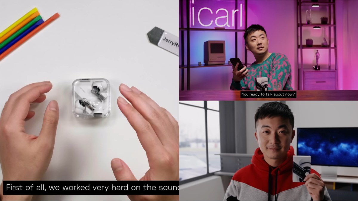 Source : YouTube / Nothing Source : YouTube / Nothing