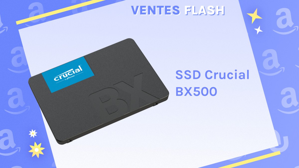 Crucial BX500 // Source : Numerama Crucial BX500 // Source : Numerama
