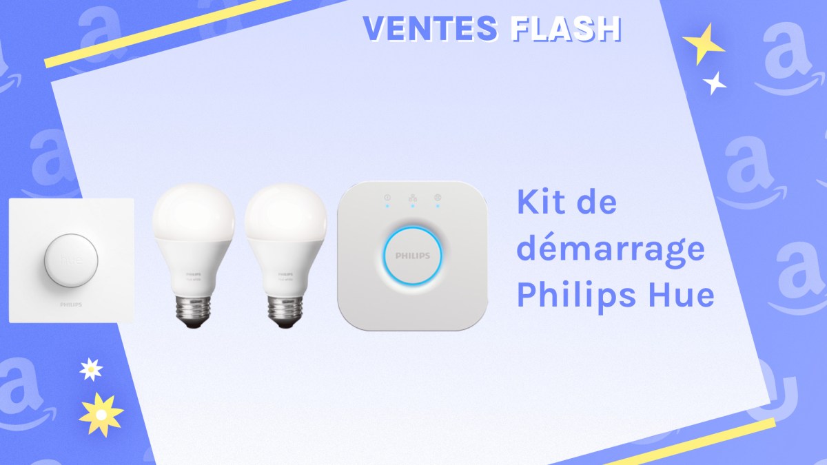 kit démarrage philips hue // Source : Numerama kit démarrage philips hue // Source : Numerama