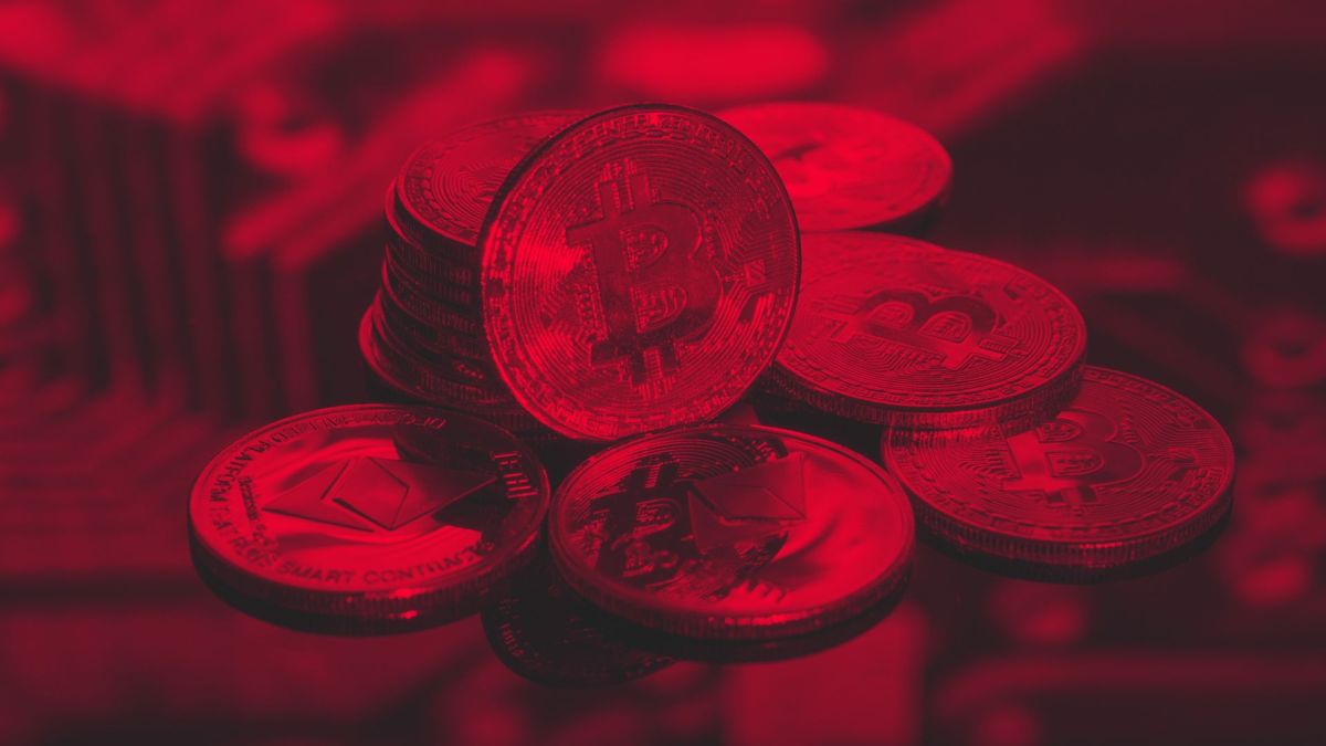 Les cryptos sont dans le rouge // Source : Canva Les cryptos sont dans le rouge // Source : Canva