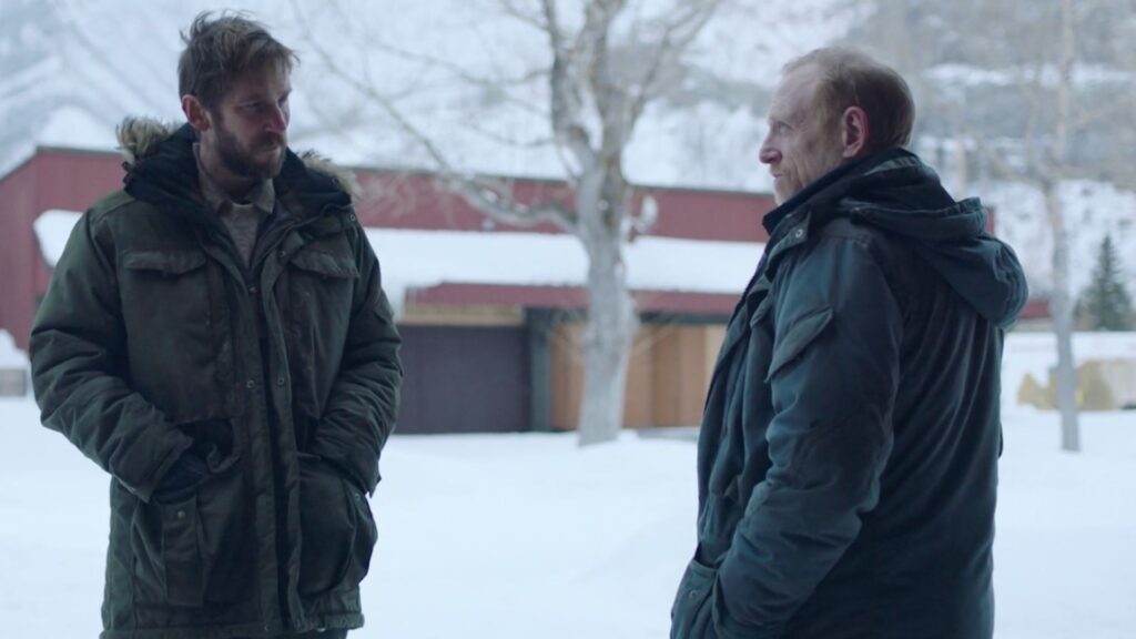 James et David dans l'épisode 8. // Source : HBO James et David dans l'épisode 8. // Source : HBO