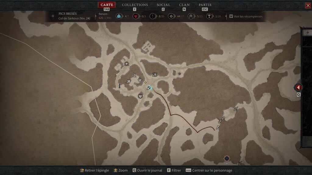 Diablo 4 chemin Diablo 4 chemin