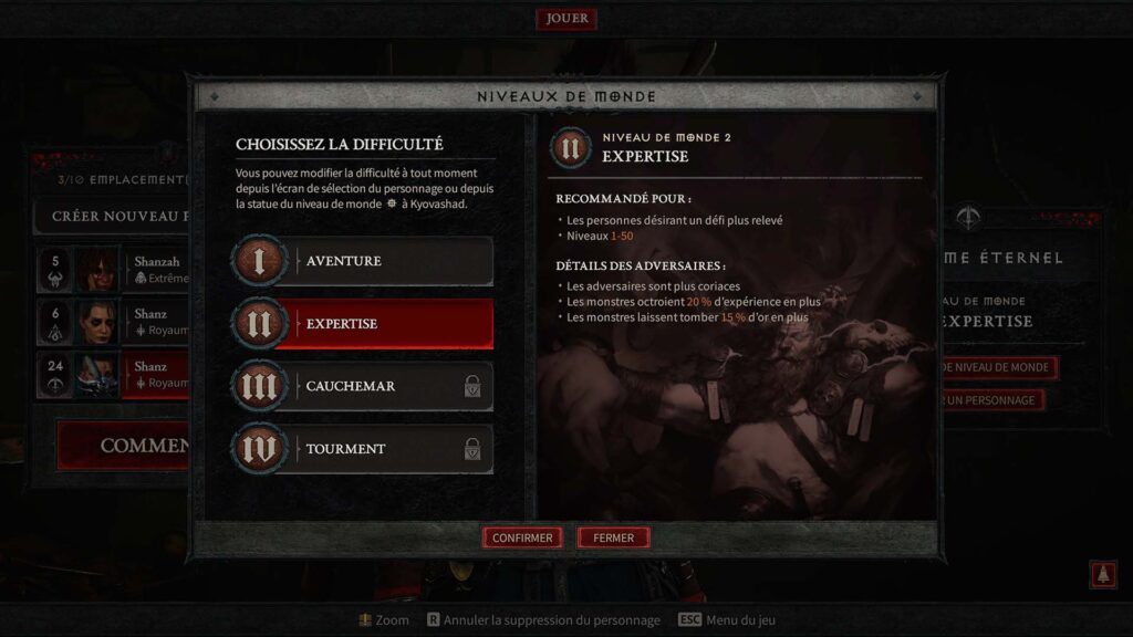 Diablo 4 difficulté Diablo 4 difficulté