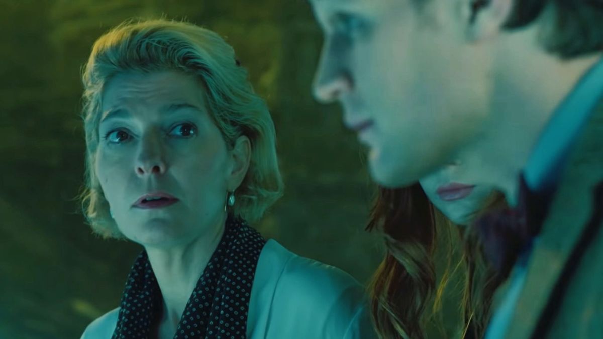 Kate Stewart avec Eleven et Amy dans Doctor Who. // Source : BBC Kate Stewart avec Eleven et Amy dans Doctor Who. // Source : BBC