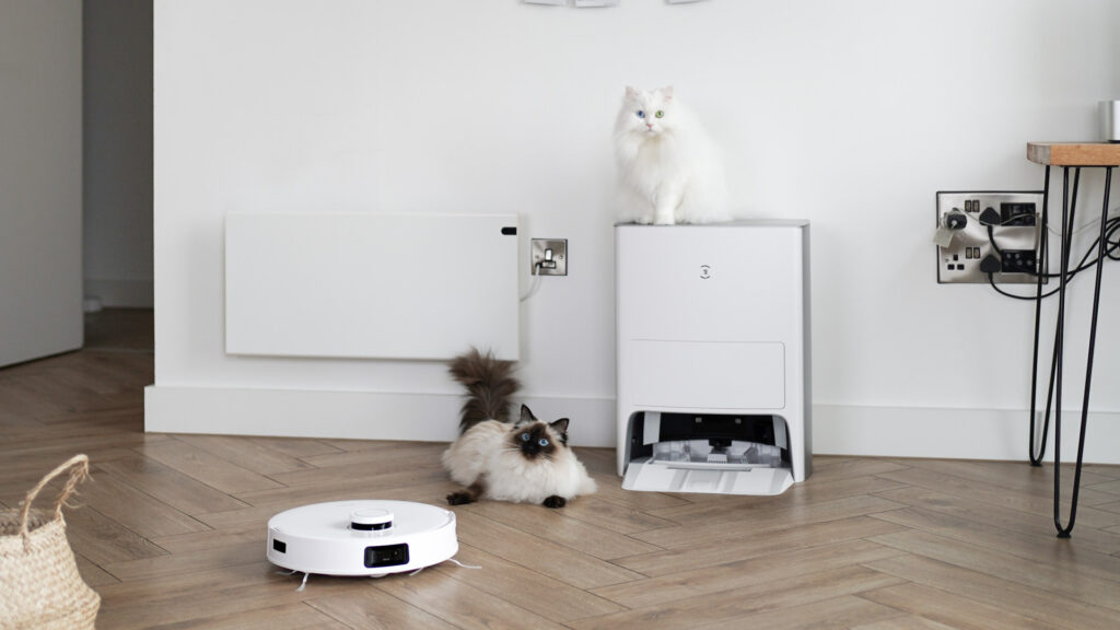 L'ECOVACS DEEBOT X1e OMNI // Source : ECOVACS L'ECOVACS DEEBOT X1e OMNI // Source : ECOVACS