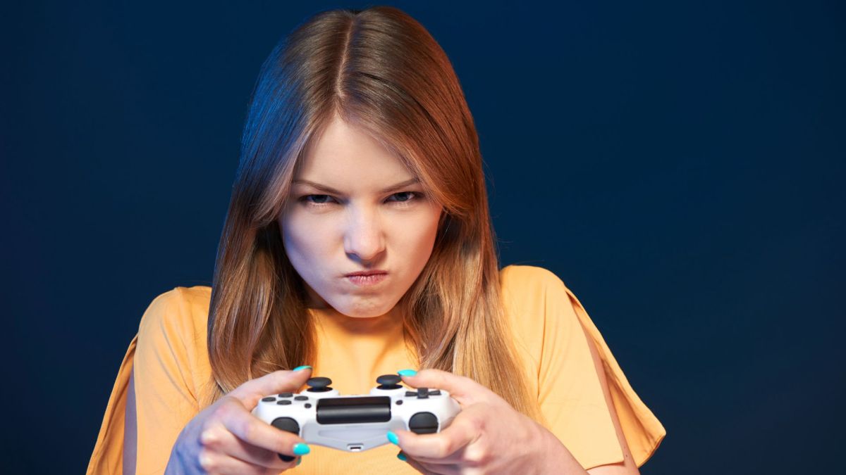 J’aime les jeux vidéo comme une fille. // Source : Canva J’aime les jeux vidéo comme une fille. // Source : Canva