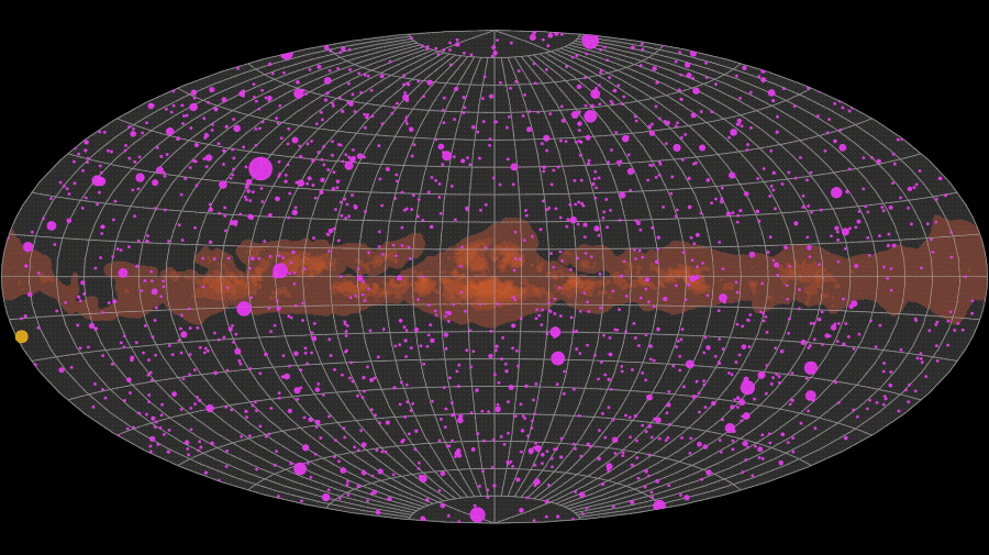 La carte animée de l'Univers. // Source : Nasa La carte animée de l'Univers. // Source : Nasa