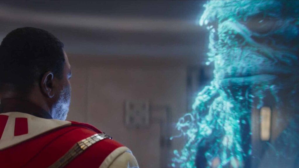 Greef Karga et Gorian Shard // Source : Disney+ / Lucasfilm Greef Karga et Gorian Shard // Source : Disney+ / Lucasfilm