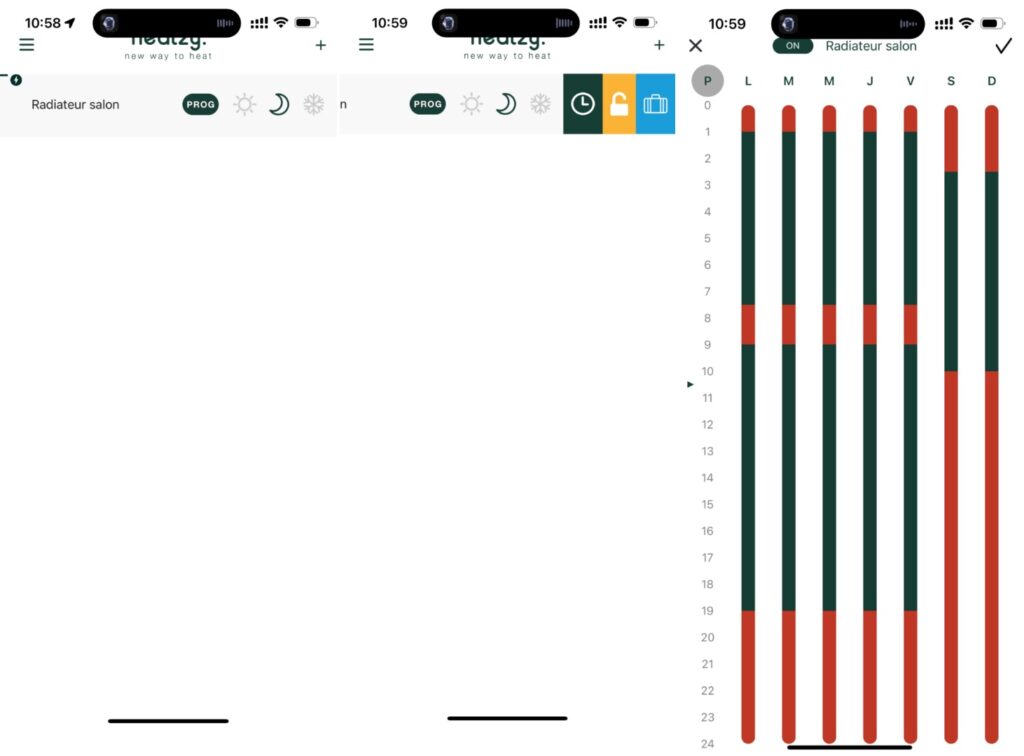 C'est vide. Ce n'est pas bien expliqué. Il y a des bugs d'affichage. L'application de Heatzy n'est pas à la hauteur du produit. // Source : Numerama C'est vide. Ce n'est pas bien expliqué. Il y a des bugs d'affichage. L'application de Heatzy n'est pas à la hauteur du produit. // Source : Numerama