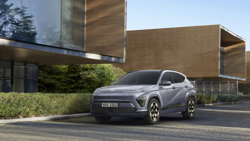 Hyundai Kona électrique 2023 // Source : Hyundai Hyundai Kona électrique 2023 // Source : Hyundai