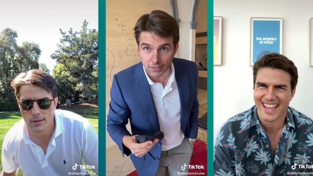Ce n'est pas Tom Cruise, mais un deepfake de Tom Cruise // Source : CNN Ce n'est pas Tom Cruise, mais un deepfake de Tom Cruise // Source : CNN