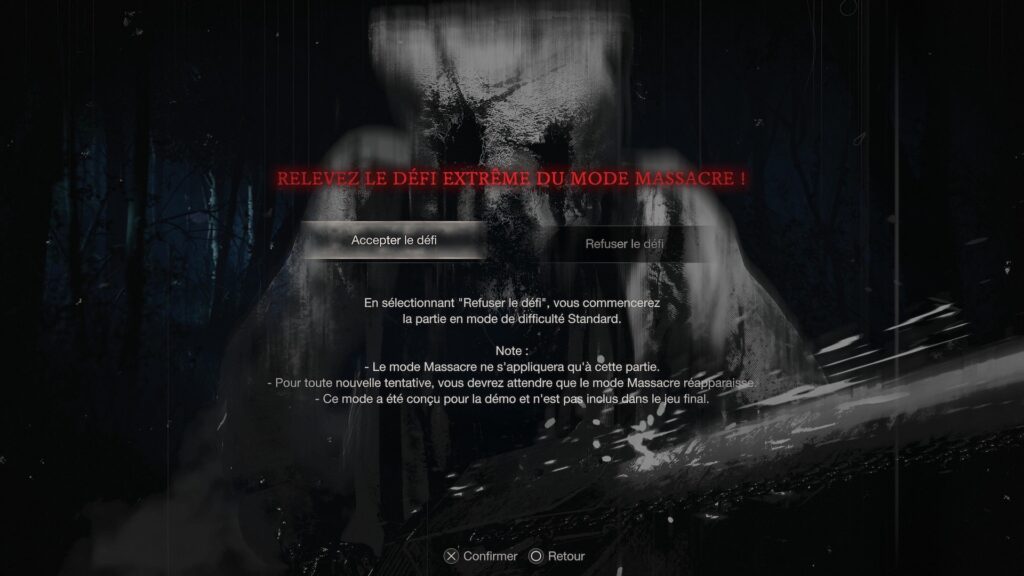 Démo Resident Evil 4 // Source : Capture PS5 Démo Resident Evil 4 // Source : Capture PS5