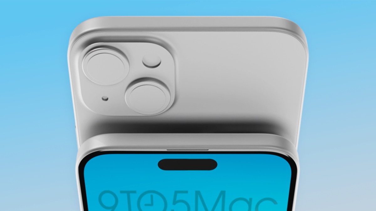 Rendu 3D de l'iPhone 15. // Source : 9to5mac Rendu 3D de l'iPhone 15. // Source : 9to5mac