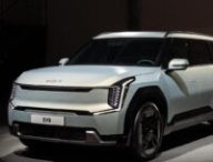 Le Kia EV9 100 % électrique // Source : Kia