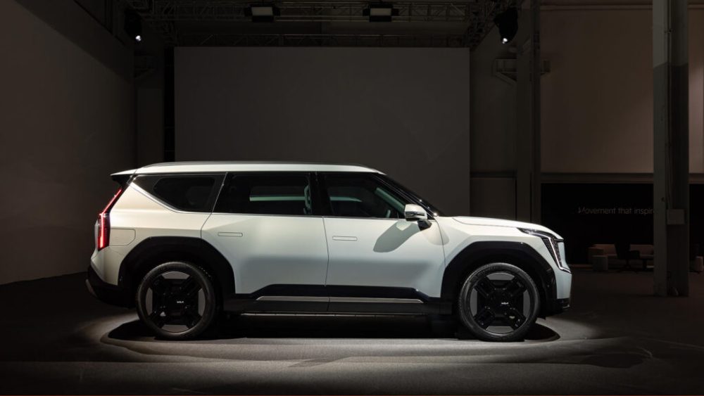 EV9 : un look très massif et 5m de long // Source : Kia EV9 : un look très massif et 5m de long // Source : Kia