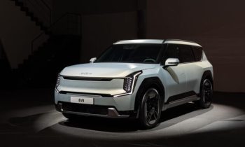 Le Kia EV9 100 % électrique // Source : Kia Le Kia EV9 100 % électrique // Source : Kia