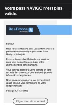 Un autre exemple d'arnaque par mail. // Source : niouinino Un autre exemple d'arnaque par mail. // Source : niouinino