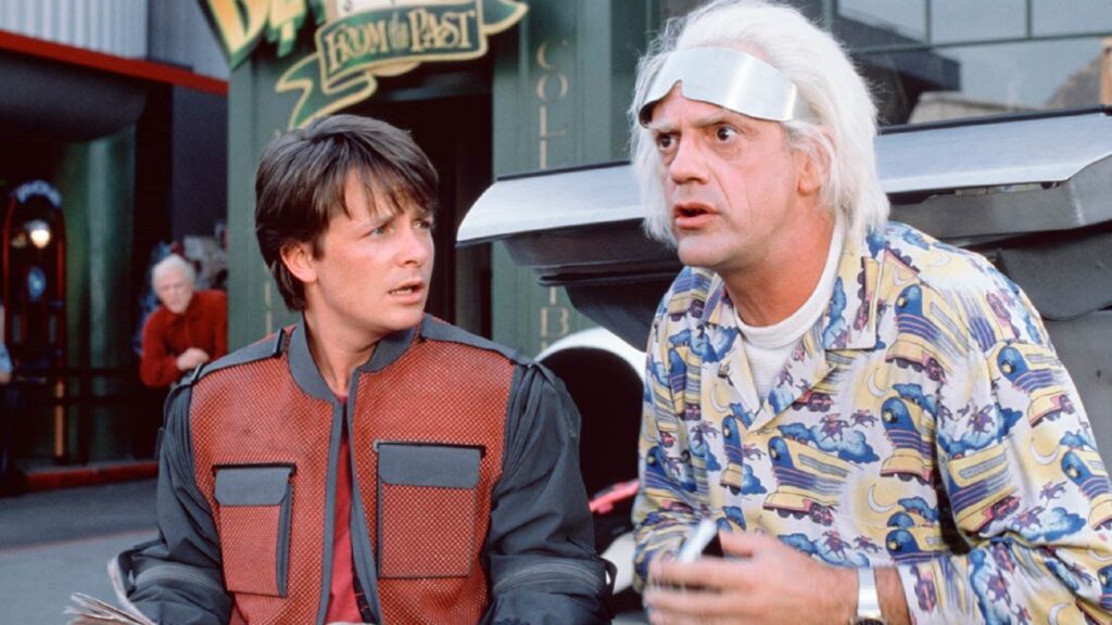 Le légendaire duo de Retour vers le Futur // Source : Universal Pictures Le légendaire duo de Retour vers le Futur // Source : Universal Pictures