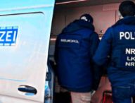 Coup de filet d'Europol en Allemagne // Source : Europol Coup de filet d'Europol en Allemagne // Source : Europol