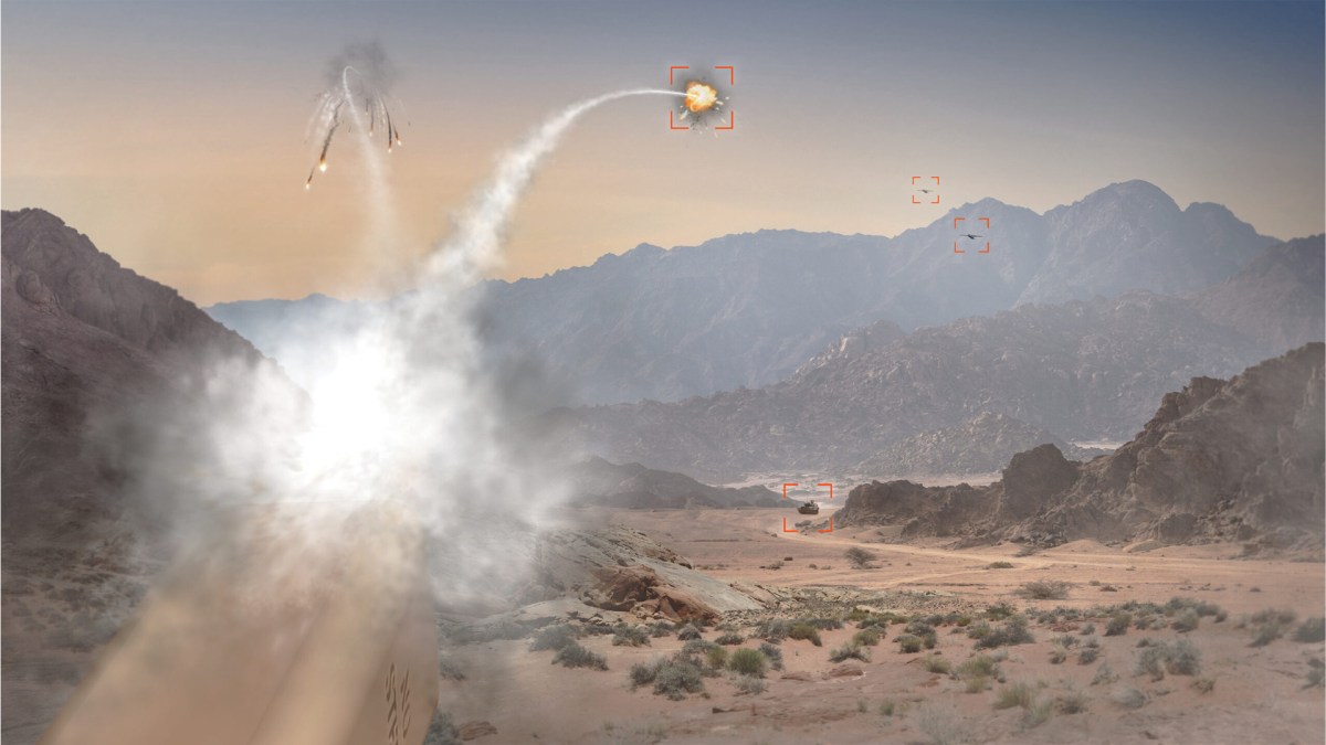 Les APKWS sont des kits intégrés aux roquettes pour frapper les cibles avec précision. // Source : BAE System Les APKWS sont des kits intégrés aux roquettes pour frapper les cibles avec précision. // Source : BAE System