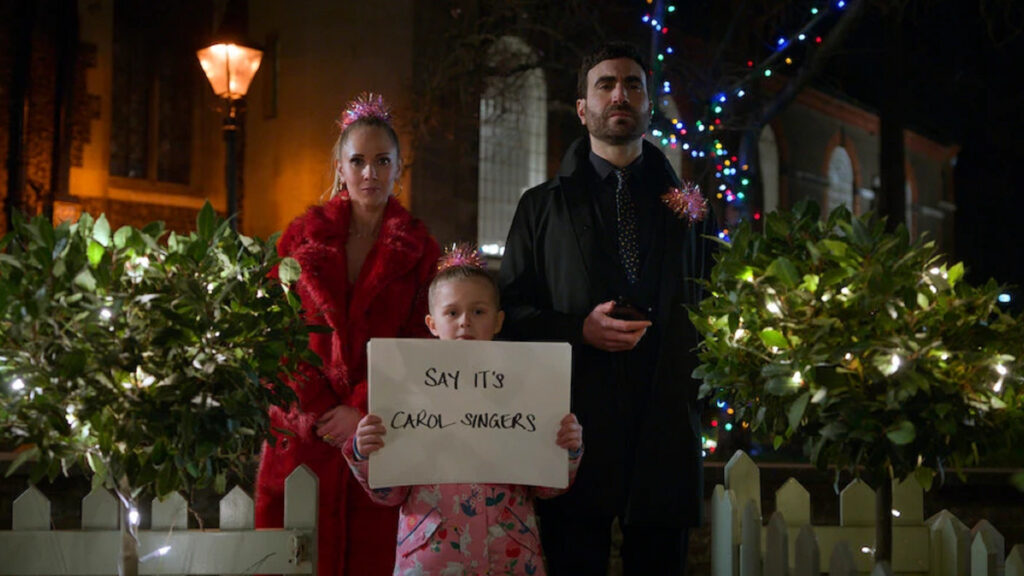 La meilleure parodie de Love Actually // Source : Apple TV+ La meilleure parodie de Love Actually // Source : Apple TV+