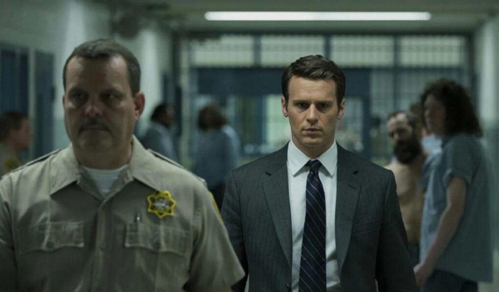 L'excellent Jonathan Groff dans Mindhunter // Source : Netflix L'excellent Jonathan Groff dans Mindhunter // Source : Netflix