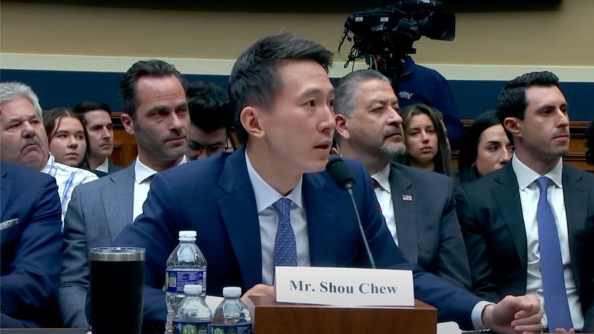 Shou Zi Chew, le patron de TikTok. // Source : Numerama Shou Zi Chew, le patron de TikTok. // Source : Numerama