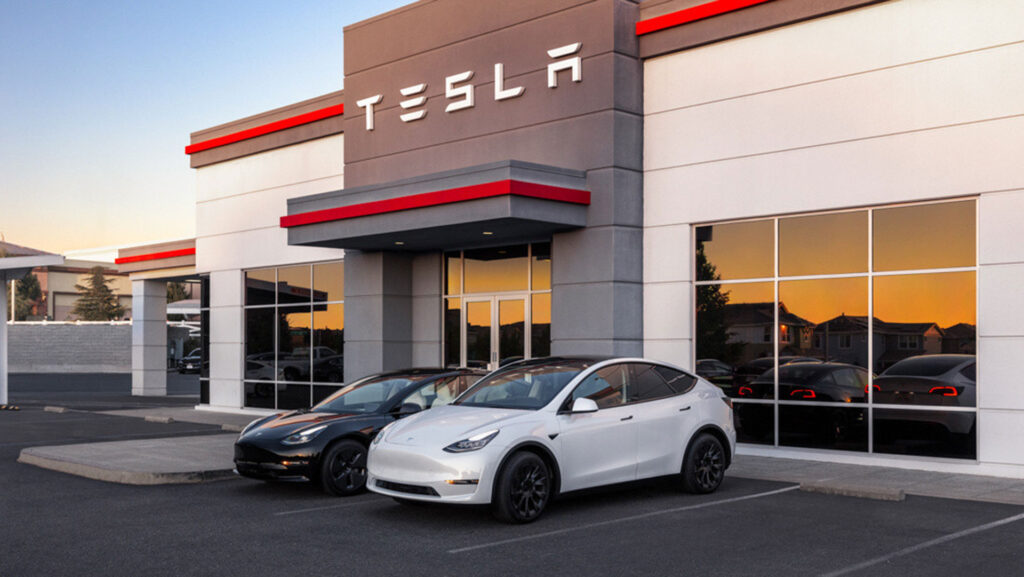 Showroom Tesla // Source : Tesla Showroom Tesla // Source : Tesla