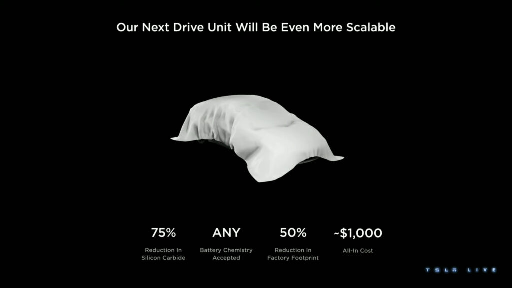 Tesla Next-Gen nouvelle plateforme // Source : Live Tesla Tesla Next-Gen nouvelle plateforme // Source : Live Tesla