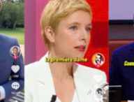 Des extraits de comptes TikTok avec des personnalités politiques de premier plan // Source : Montage Numerama