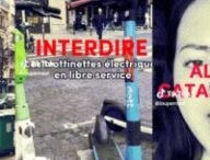 Des influenceurs ont participé à une campagne TikTok sur les trottinettes électriques // Source : Capture d'écran Numerama