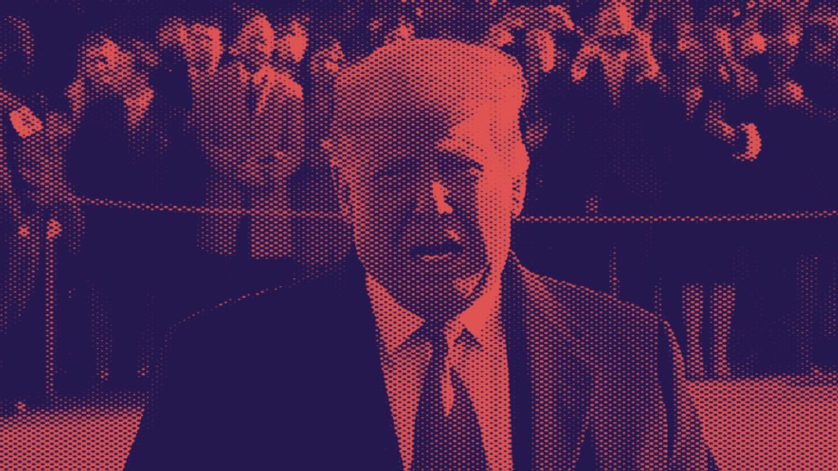 Donald Trump // Source : YouTube / Canva Donald Trump // Source : YouTube / Canva