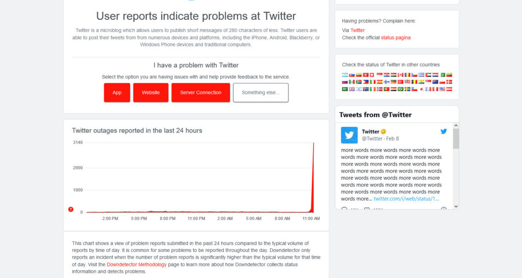 twitter downdetector twitter downdetector