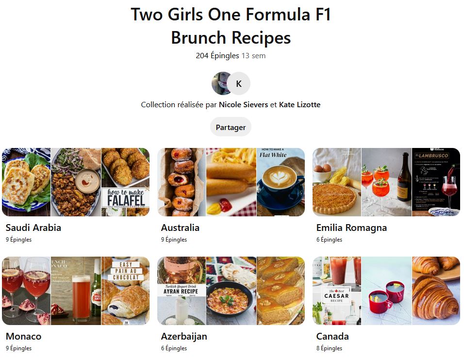 Les autrices du podcast Two Girls 1 Formula proposent des recettes pour organiser des brunchs entre ami·es lors des courses de F1. Les autrices du podcast Two Girls 1 Formula proposent des recettes pour organiser des brunchs entre ami·es lors des courses de F1.