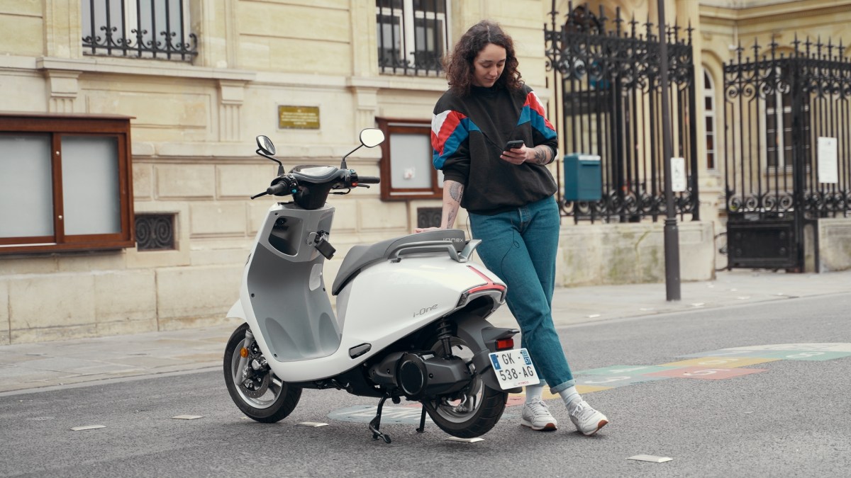 Kymco i-One // Source : Thomas Ancelle pour Numerama Kymco i-One // Source : Thomas Ancelle pour Numerama