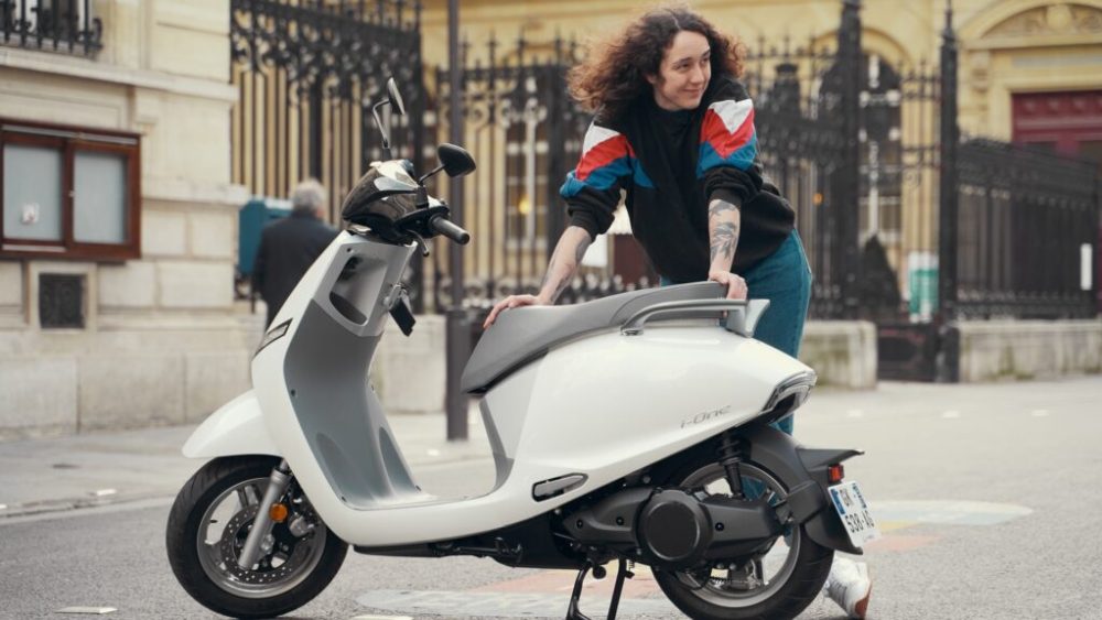 Kymco i-One // Source : Thomas Ancelle pour Numerama Kymco i-One // Source : Thomas Ancelle pour Numerama
