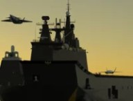 Le premier porte drone turc. // Source : LHD