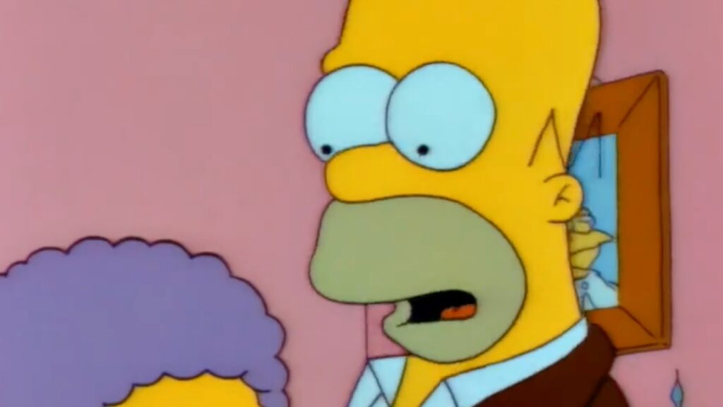 Les Simpson, épisode 22 de la saison 3 // Source : Capture Twitter Les Simpson, épisode 22 de la saison 3 // Source : Capture Twitter