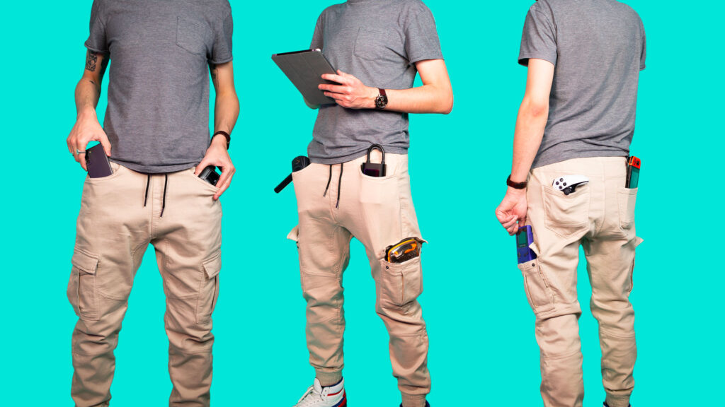 Un pantalon ultra-pratique // Source : Johana Hallmann pour Humanoid XP Un pantalon ultra-pratique // Source : Johana Hallmann pour Humanoid XP