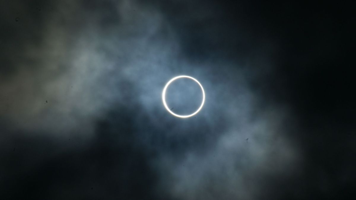 Éclipse annulaire. // Source : Canva Éclipse annulaire. // Source : Canva