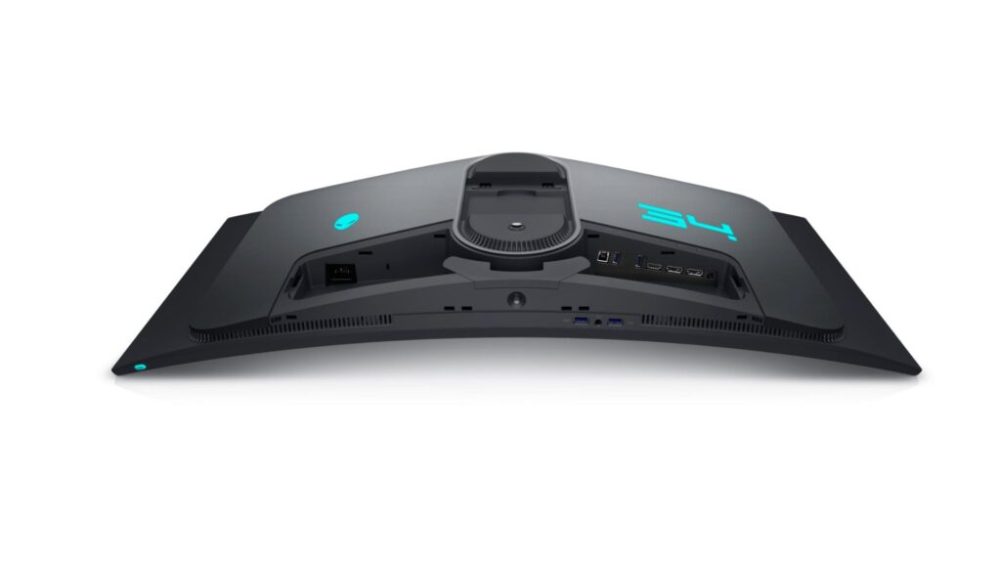 ecran-gamer-dell-alienware-3423DWF-connectique ecran-gamer-dell-alienware-3423DWF-connectique