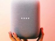 Le Google Nest Audio. // Source : Frandroid