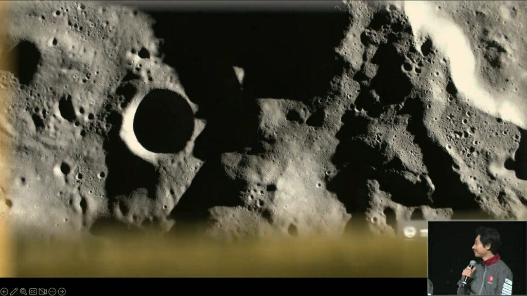 Hakuto approche Lune Hakuto approche Lune