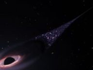 Un trou noir « supermassif » qui crée des étoiles // Source : NASA, ESA, Leah Hustak (STScI) Un trou noir « supermassif » qui crée des étoiles // Source : NASA, ESA, Leah Hustak (STScI)