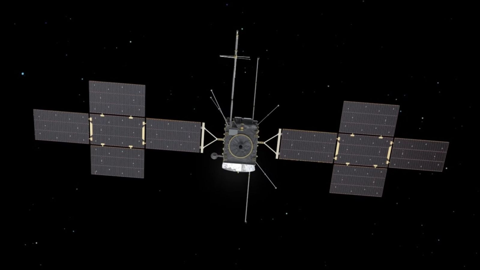 Trois ans après son départ, pourquoi la sonde JUICE revient frôler la Terre avant de filer vers Jupiter